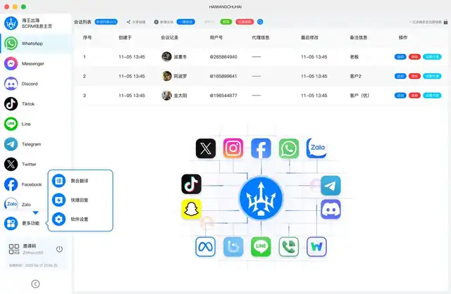 海王出海亚马逊工具官方正版跨境电商助手界面